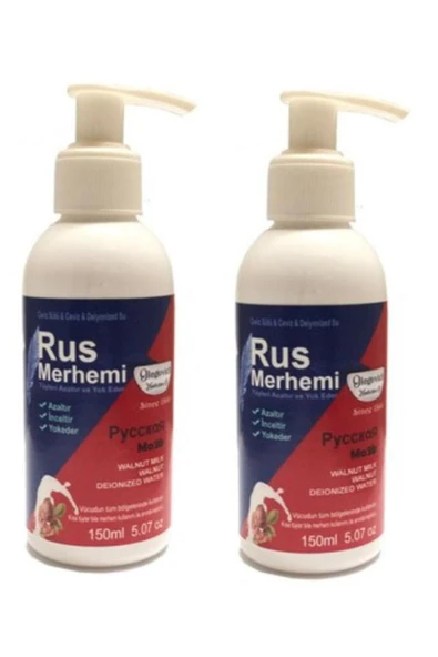 Süper Rus Merhemi Tüy Dökücü Azaltıcı Kremi 150 ml X 2 Adet ürün görseli 1