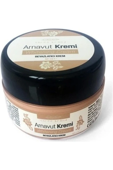 Süper Three Brand Whitening Cream Arnavut Kremi 50 ml Aklık Kremi 5 Adet ürün görseli 1