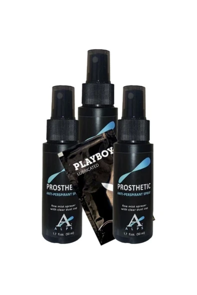 Süper Prosthetic  3 Adet Anti Ter Kokusu Sprey Anti-Perspirant Spray 50 ml + Yanında Jel 50 ml ürün görseli 1