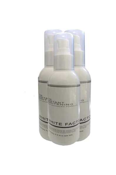 Süper White Factor For Instant Whitening 3 Adet Krem Ile Masaj Yağı ürün görseli 1