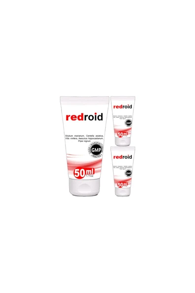 Süper Redroid Rahatlatıcı  Bakım Masaj Kremi 3x50 ml ürün görseli 1