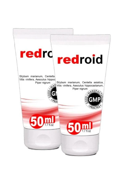 Süper Redroıd  Doğal Özel Masaj Bakım Kremi 50 ml x 2 adet ürün görseli 1