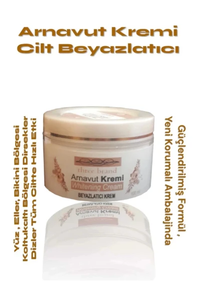 Süper Whitening Cream Arnavut Kremi ,aklık, Beyazlatıcı Krem 100 ml X 3 Adet ürün görseli 1