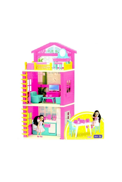 Fidanx Oyuncak Lola nın Evi 3 Katlı 03662 ürün görseli 1