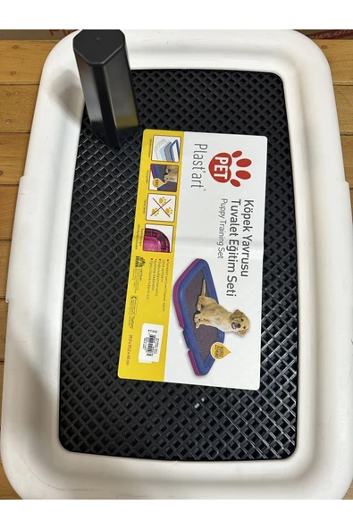 SERMER PAZARLAMA Köpek Yavrusu Elekli Tuvalet Eğitim Seti Akıllı Tuvalet ürün görseli 1