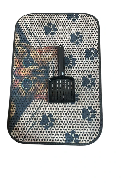 SERMER PAZARLAMA Kedi ve Köpekler İçin Hijyenik Paspas + Dayanıklı Kum Küreği Seti | 60x40 cm Paspas – 25 cm Kürek ürün görseli 1