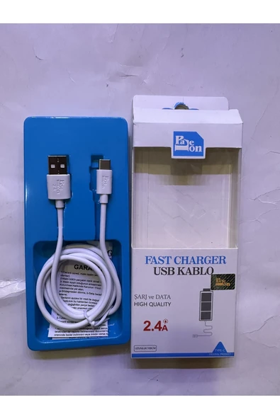 Paleon Type-c Şarj Kablosu 2.4 Amperusb Kablo - Resim 3