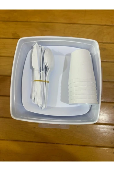 SERMER PAZARLAMA 32 Parça Piknik Seti - Resim 2