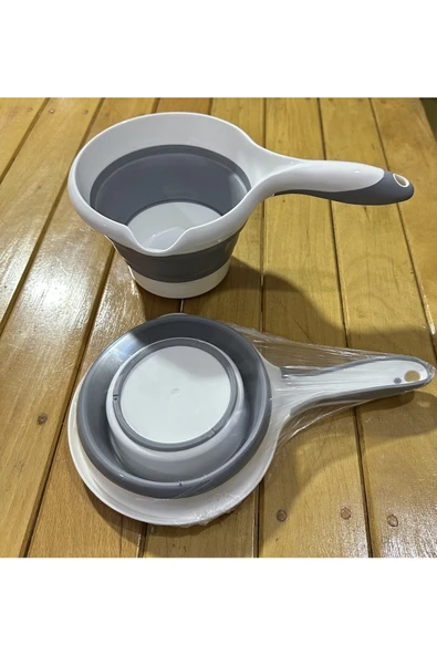 SERMER Katlanır Maşrapa Foldaple Pourin Banyo Maşrapa - Resim 2
