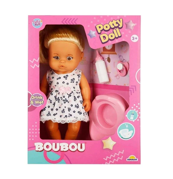 30 cm Altını Islatan Kokulu Bobu Bou Bebek 4521 ürün görseli 1