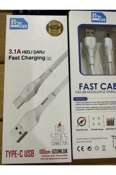 Paleon 3.1 Type-c Hızlı Şarj Kablosu - Resim 4