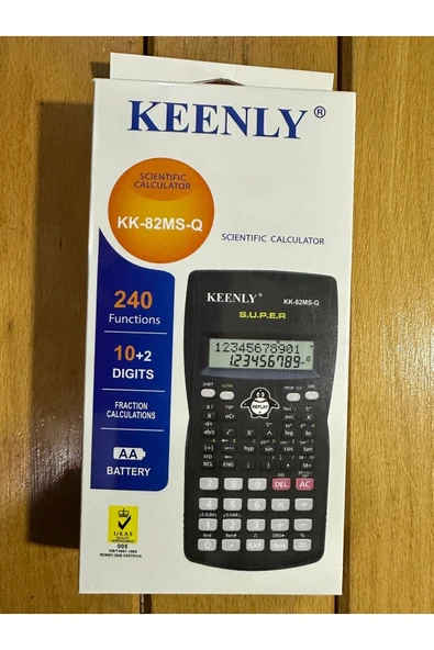 KEENLY Fonksiyonlu Hesap Makinası 240 ürün görseli 1