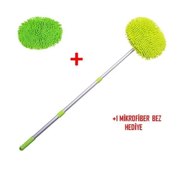 Yedek Bezli Mikrofiber Araba Yıkama Fırçası ürün görseli 1