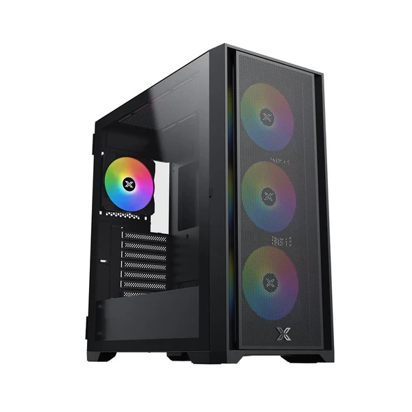 XIGMATEK EN47046 MASTER X II PRO SIYAH ODIN II 750W 4x12CM Z20F FIXED RGB FAN MESH + CAM PANEL E-ATX OYUNCU KASASI XİGMATEK ürün görseli 1