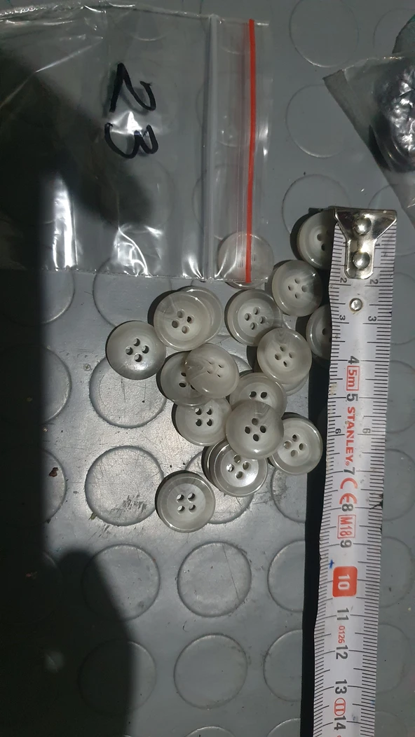 Düğme 5 adet 1.5 cm ürün görseli 1