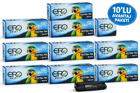 HP LaserJet Pro P1566 Muadil Toner - 10'lu Avantaj Paket ürün görseli 1