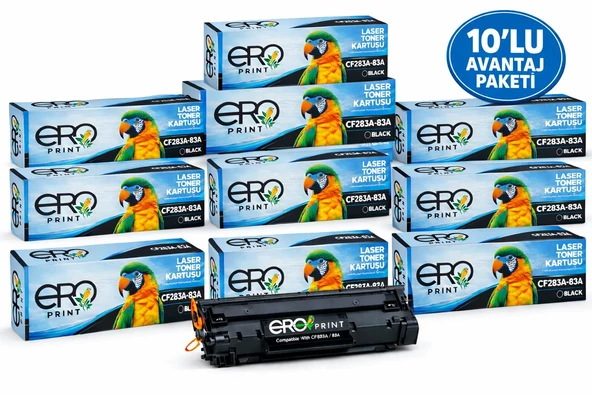 HP LaserJet Pro M201dw Muadil Toner - 10'lu Avantaj Paket ürün görseli 1