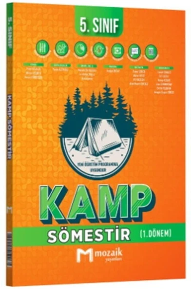 Mozaik 5. Sınıf Kamp Sömestir 1. Dönem Mozaik Yayınları ürün görseli 1