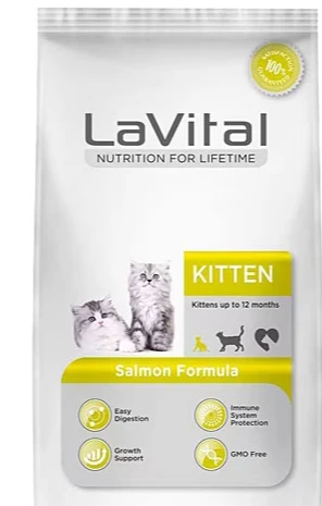 LaVital Kitten Somonlu 12 kg Yavru Kedi Maması ürün görseli 1