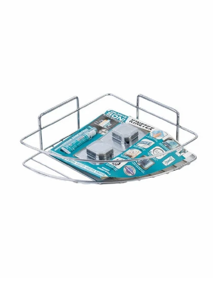 Kınetex Banyo Köşelik Tekli Krom KTX-2799 ürün görseli 1