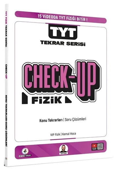 Vip Fizik YKS TYT Fizik Check-Up Konu Tekrarları Soru Çözümleri - Kemal Coşkun Vip Fizik Yayınları ürün görseli 1