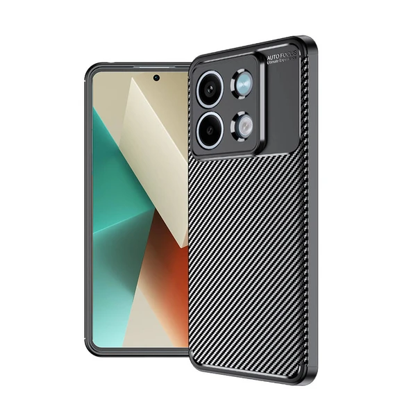 Redmi Note 13 5G Kılıf Elde Kaymayan Kamera Korumalı Silikon ürün görseli 1