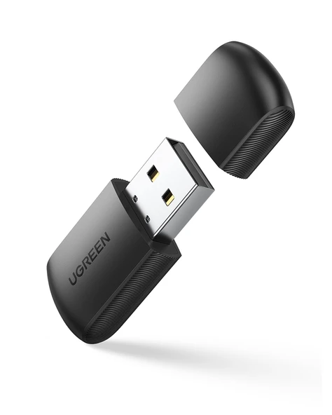 UGREEN AC650 2.4 ve 5GHz Dual Band USB WiFi Ağ Adaptörü, 20204 ürün görseli 1