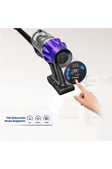 Fobem Active Clean Şarjlı Dikey Süpürge - Resim 5