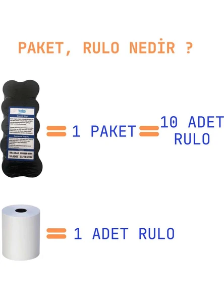 Beko Yazarkasa Rulosu ( 10 Paket - 100 Adet) ürün görseli 1