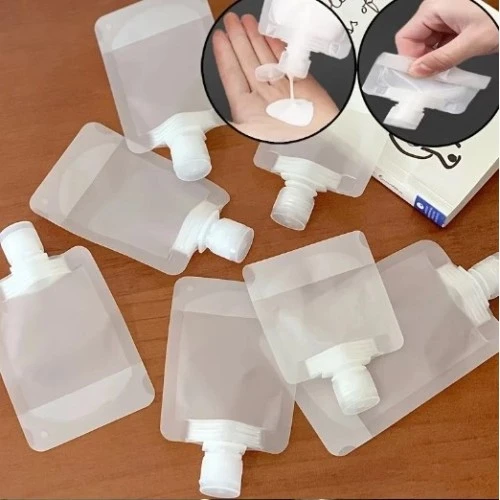 3 Adet 100ml Krem Şampuan Kabı Tekrar Kullanılabilir Set ürün görseli 1