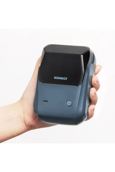 NiiMbot B1 Thermal Label Printer (Space Blue) - Resim 2