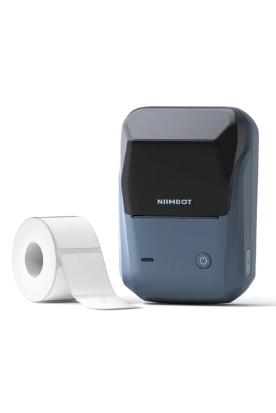 NiiMbot B1 Thermal Label Printer (Space Blue) ürün görseli 1
