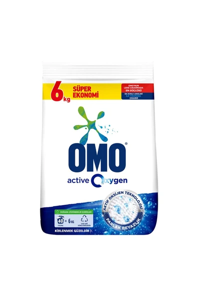 levent OMOActıve Oxygen 40 Yıkama 6 Kg ürün görseli 1