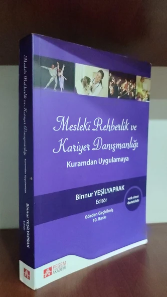 MESLEKİ REHBERLİK VE KARİYER DANIŞMANLIĞI KURAMDA UYGULAMAYA ürün görseli 1