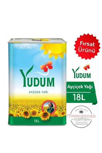 levent YUDUMAyçiçek Yağı 18 Lt Teneke ürün görseli 1