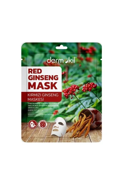 levent DERMOKİLKırmızı Ginseng Maskesi (KARMA CİLTLER IÇİN) 20 gr ürün görseli 1