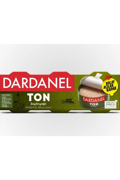 levent DARDANELZeytinyağlı Ton Balığı75 gr X 3 ürün görseli 1