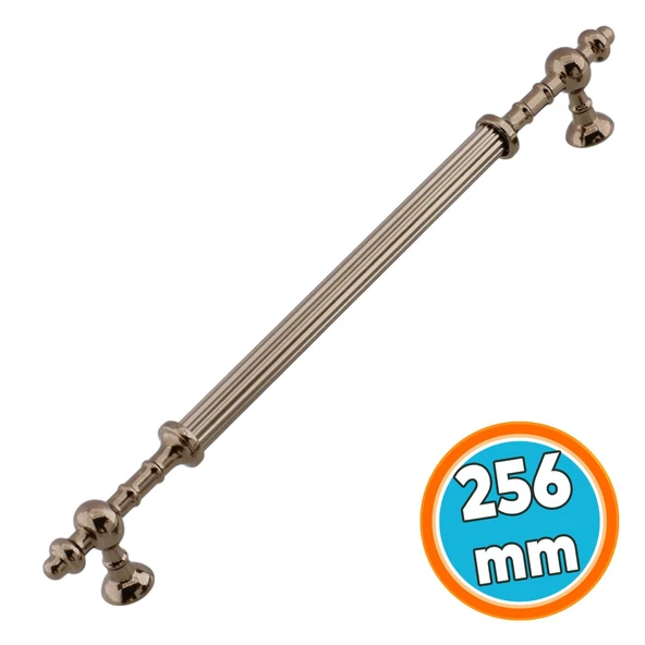 Mobilya Çekmece Mutfak Dolabı Dolap Kulpları Kulbu Kulpu Bronz Metal Kulp 256 mm- 25.6 cm ürün görseli 1