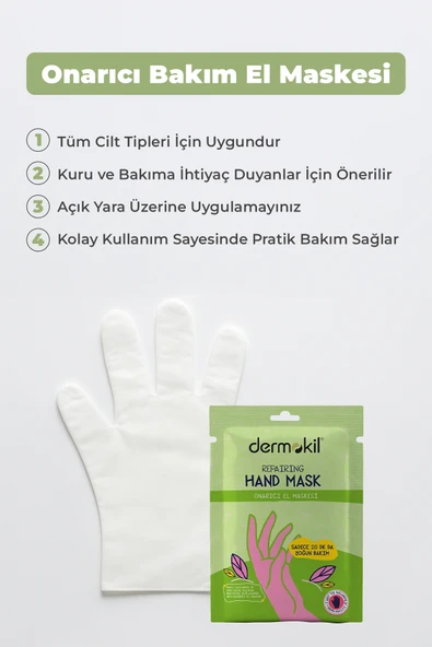 levent DERMOKİLOnarıcı El Maskesi 30 ml - Resim 3