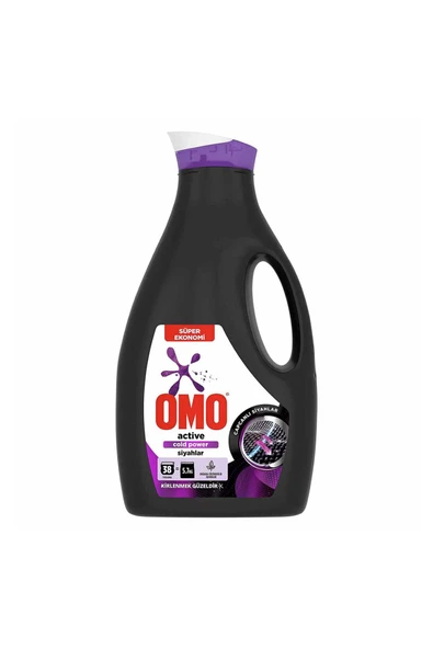 levent OMOSiyah Sıvı Deterjan 38 Yıkama 2470 Ml ürün görseli 1