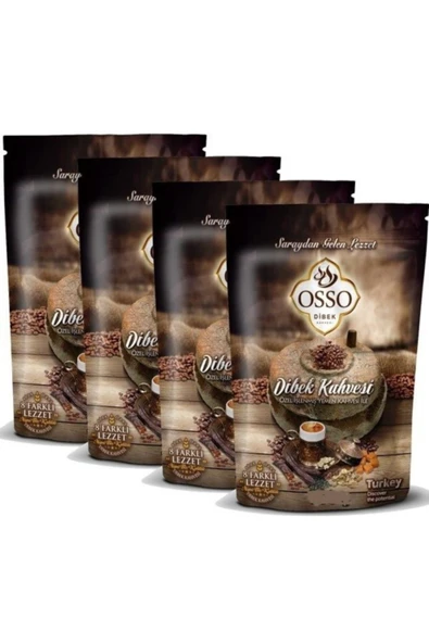 levent OSSO DİBEK KAHVE 200 GR 4 ADET ürün görseli 1