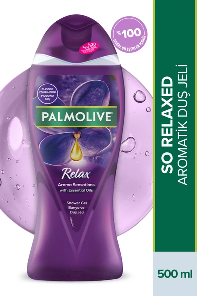 levent PALMOLİVEAroma Sensations So Relaxed Banyo Ve Duş Jeli 500 ml ürün görseli 1