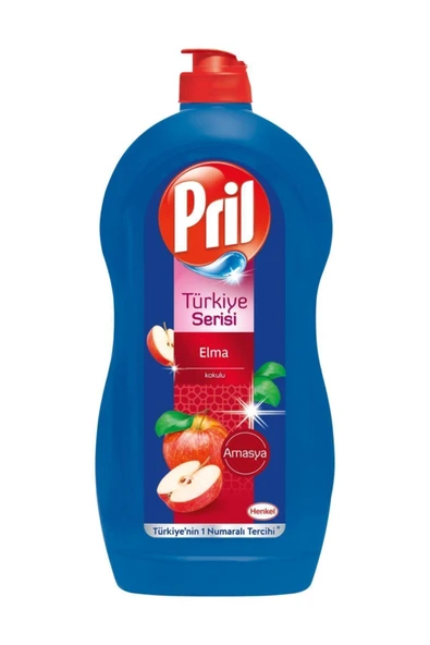 levent PRİLAmasya Elma Kokulu Elde Bulaşık Deterjanı 1306 ml 1350 gr ürün görseli 1