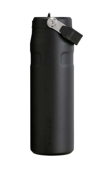Stanley The IceFlow Flip Straw 0,70 LT Siyah Pipetli Termos Bardak ürün görseli 1