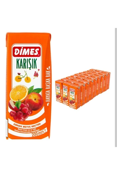 levent DİMESKarışık Meyve Suyu 200 Ml X27 Adet ürün görseli 1