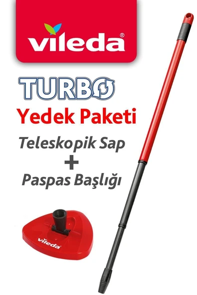 Vileda Turbo Sap + Turbo Classic Üçgen Başlık ürün görseli 1