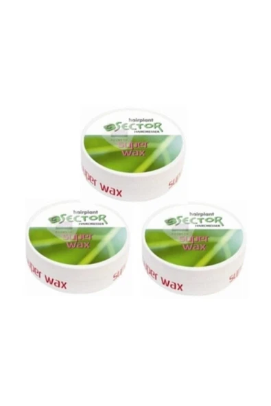 levent SECTORWax Supar Vax Normal 150ml Vaks X 3 Adet ürün görseli 1