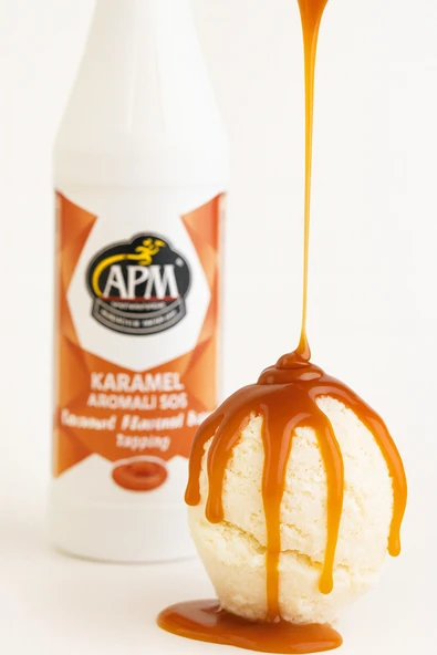 levent APMKaramel Aromalı Topping Sos 1kg - Resim 4