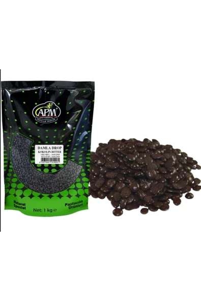 levent APMDamla Bitter Çikolata Drop 1kg ürün görseli 1