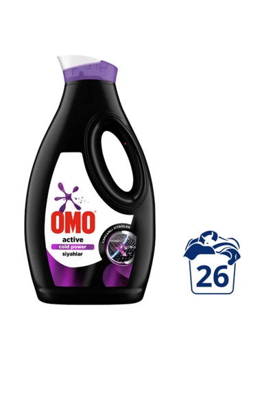 levent OMOSıvı Active Cold Power Siyahlar İçin Çamaşır Deterjanı 1690 ml ürün görseli 1